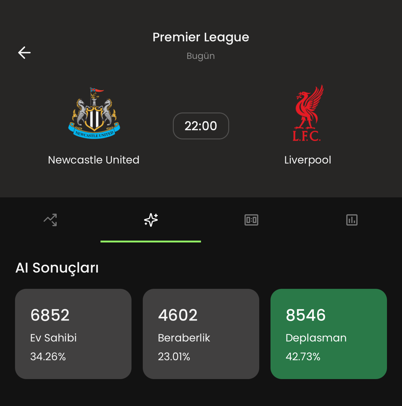 20,000 maç simülasyonu analizi - AI destekli olasılık hesaplamaları